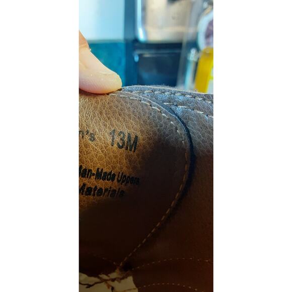 Dockers Mens 13M New Genuine Leather Dress Oxford Shoe Brown - Picture 7 of 9